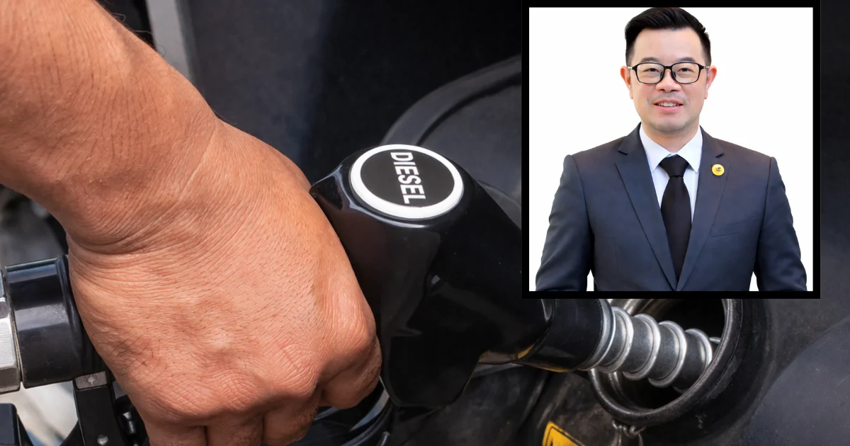 KENYATAAN MEDIA: Lonjakan Harga Diesel — Gelombang Kejutan Bakal Melanda Sabah, Junz Wong Gesa Tindakan Awal Lindungi Pengguna