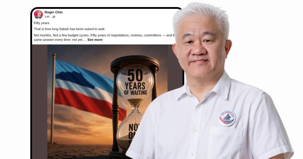 ADUN Kapayan Persoal Kelewatan Hak 40% Sabah, Dakwa Jejas Pembangunan dan Cerminkan Kegagalan Tadbir Urus