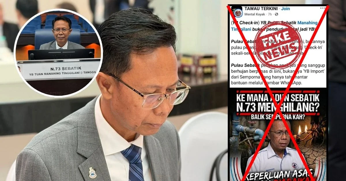 Kekal Berkhidmat: Penjelasan Wakil Rakyat Sebatik Mengenai Isu "Menghilang"