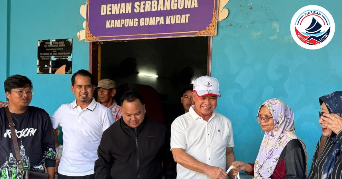WARISAN P167 Kudat Terus Membantu Mangsa Kebakaran Kampung Gumpa, Kudat