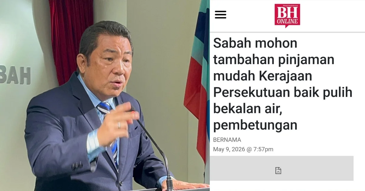 Mengapa Sabah Perlu Meminjam Sedangkan Hak 40% Masih Belum Dibayar — Tham Yun Fook