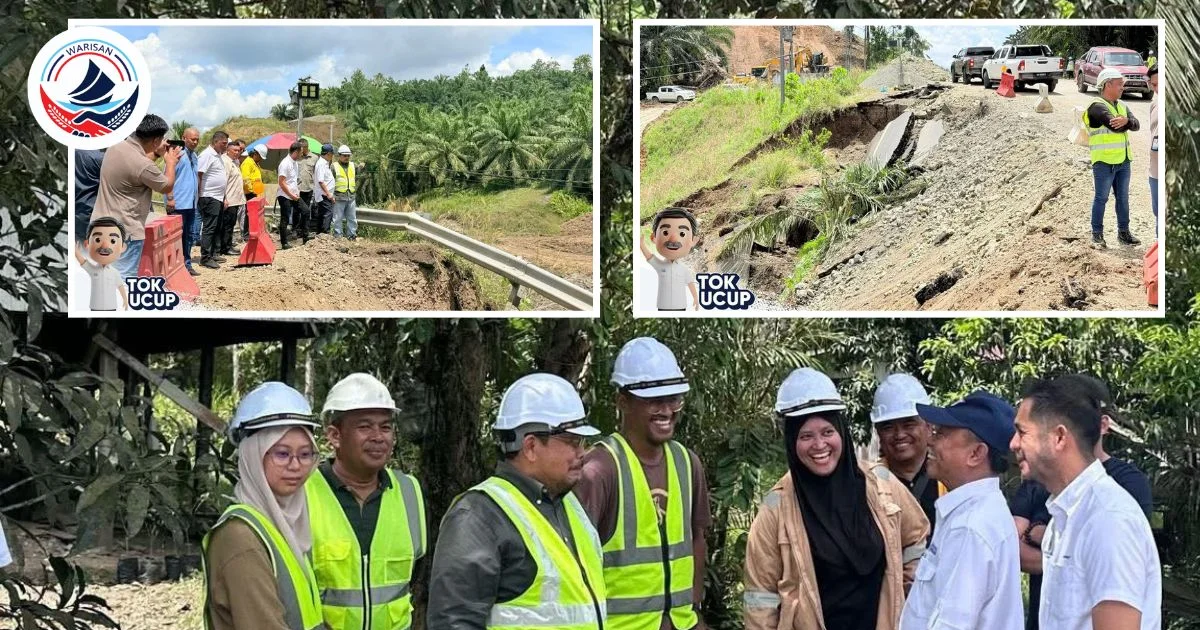 Pemulihan Jalan Runtuh Tawau-Lahad Datu: Ahli Parlimen Beri Penghargaan kepada Kontraktor