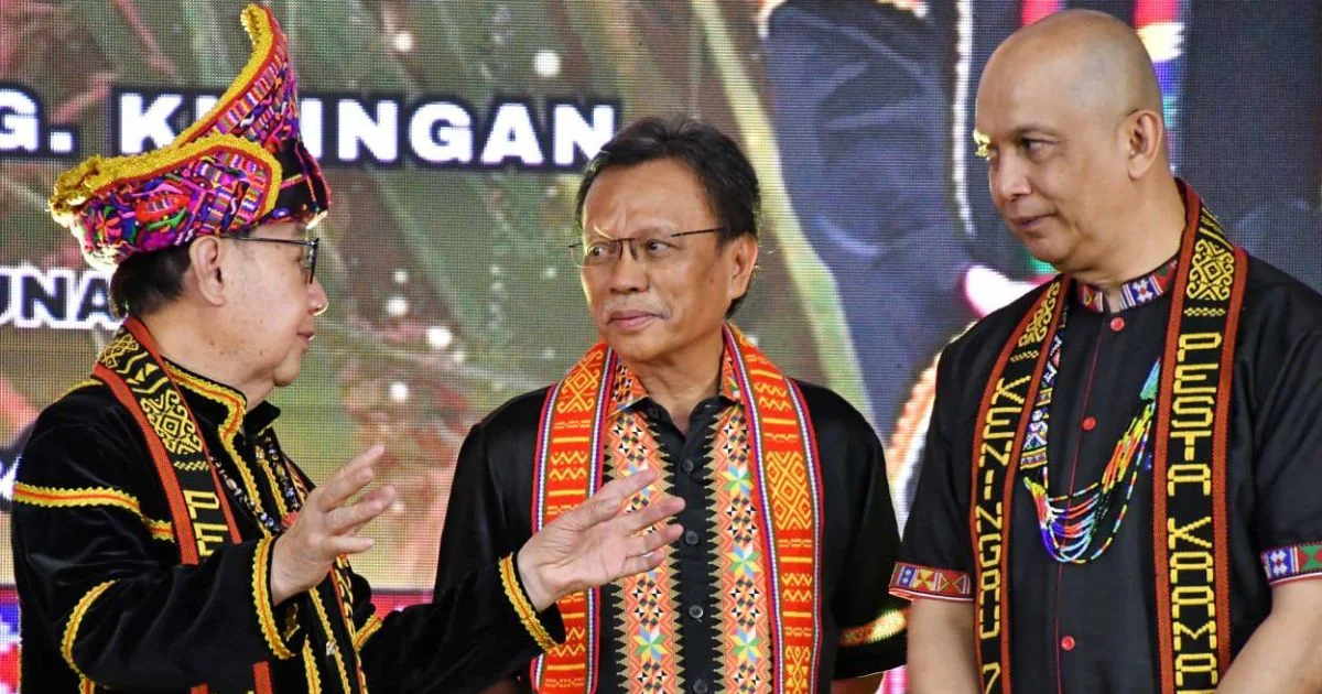 Shafie dan Jeffrey Satukan Semangat Kaamatan, Perpaduan Sabah Jadi Tumpuan