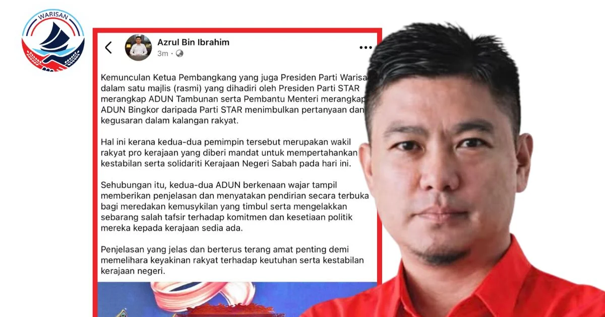 Kenyataan Azrul Tidak Matang, Bertentangan Semangat Kaamatan – Wira Warisan