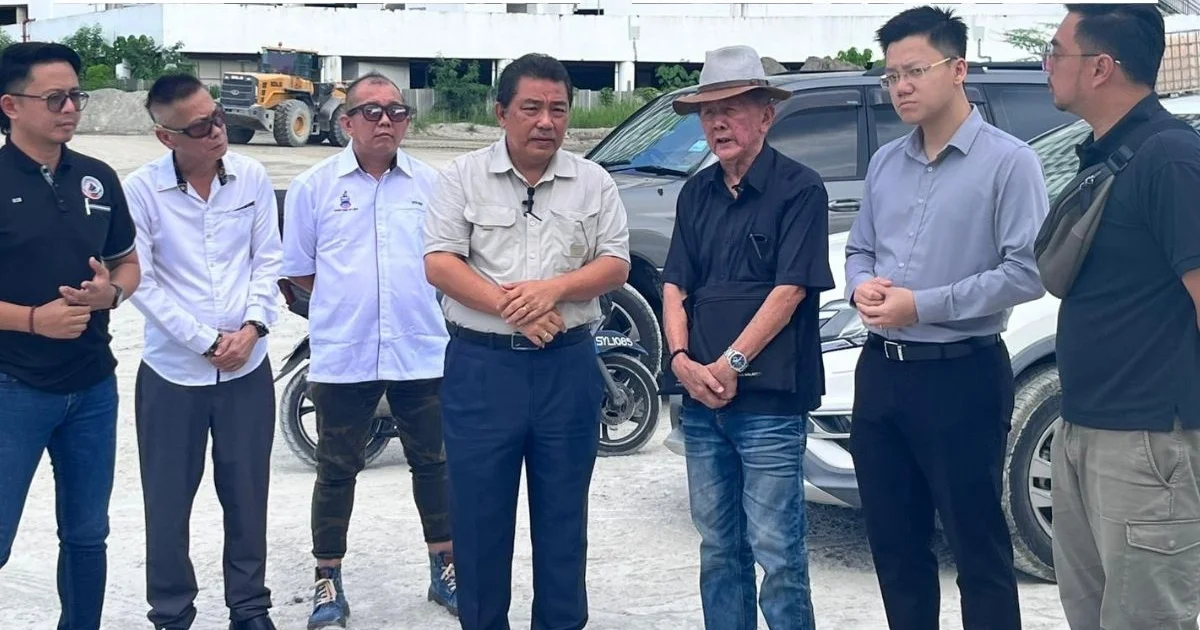 ADUN Likas Turun Padang Tinjau Aduan Kilang Konkrit Didakwa Beroperasi Tanpa Permit Di Tanah Kerajaan