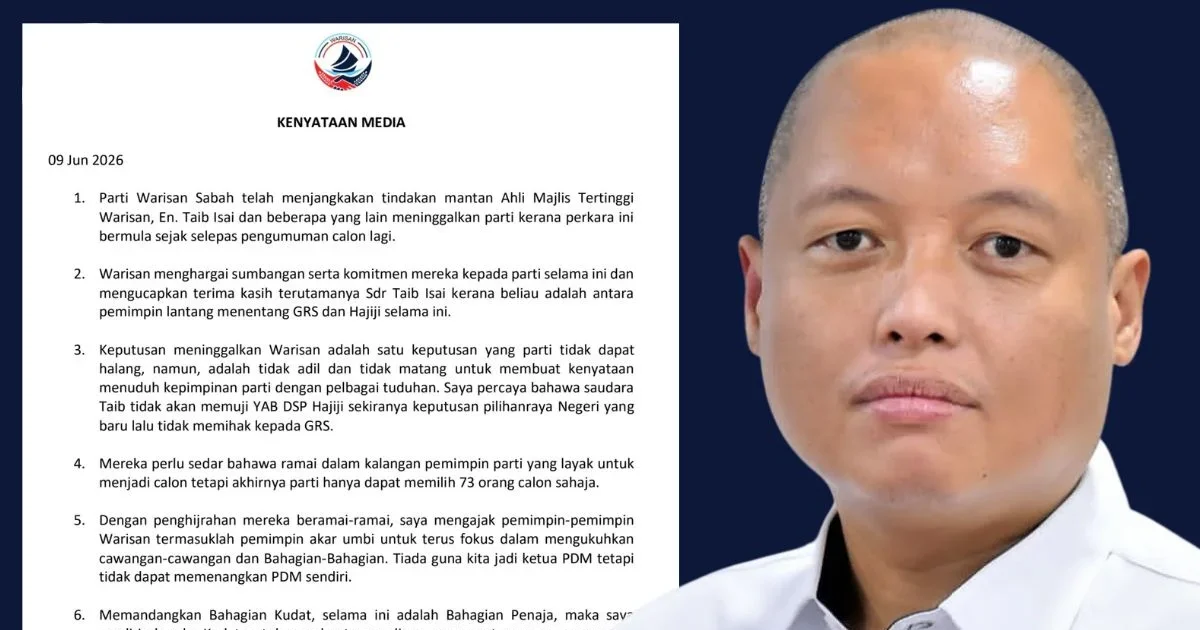 WARISAN HORMATI KEPUTUSAN PEMIMPIN KELUAR PARTI, FOKUS PERKUKUH ORGANISASI MENJELANG CABARAN MENDATANG