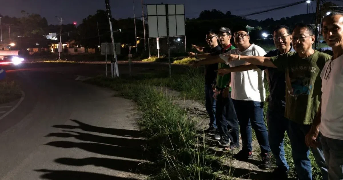 IKATAN PENAMPANG GESA KERAJAAN SEGERA PULIHKAN PENCAHAYAAN DI JALAN KK-TAMBUNAN