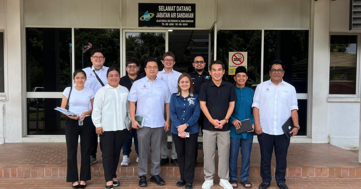 Mesyuarat ADUN Warisan Sandakan Bersama Jurutera Daerah Jabatan Air: Penyelesaian Bekalan Air Sandakan Diperlukan Segera.